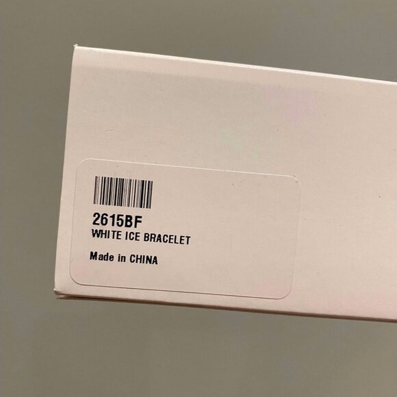 Touchstone Crystal Ice Bracelet in White - Picture 3 of 3